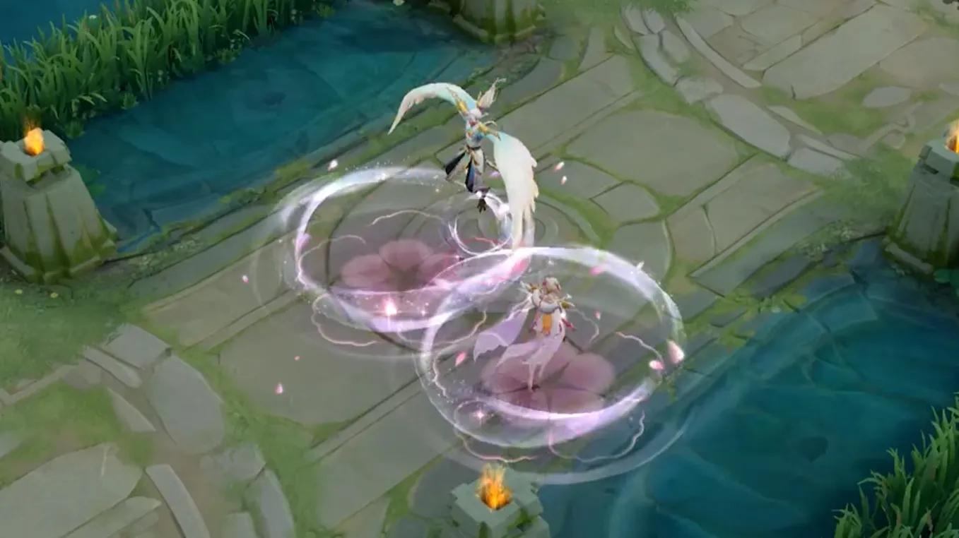 嫦娥拒霜思皮膚 嫦娥6元皮膚拒霜思特效公開,粉色少女心爆棚,這誰能拒絕購買