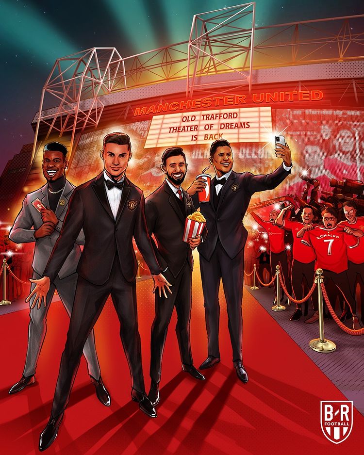 C羅回歸曼聯首秀梅開二度 無可挑剔!C羅首秀梅開二度,一夜刷爆N多紀錄,曼聯簽下他賺大了